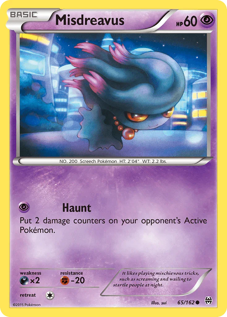 Misdreavus (65/162) – XY: BREAKthrough | Shop Today