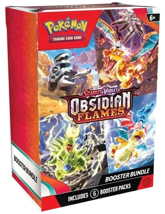 Scarlet & Violet: Obsidian Flames - Booster Bundle - Authentic Card