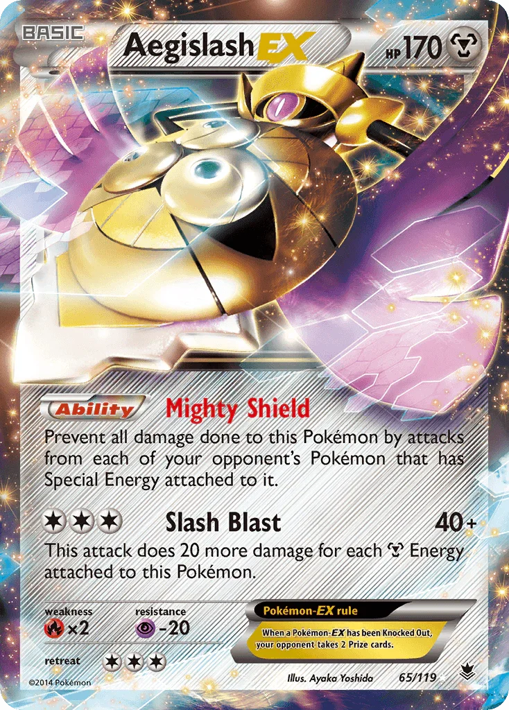 Aegislash EX (65/119) – XY: Phantom Forces | Buy Online
