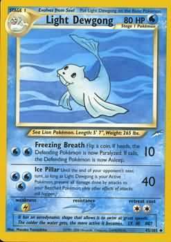 Light Dewgong (45/105) – Neo Destiny Unlimited | Order Today