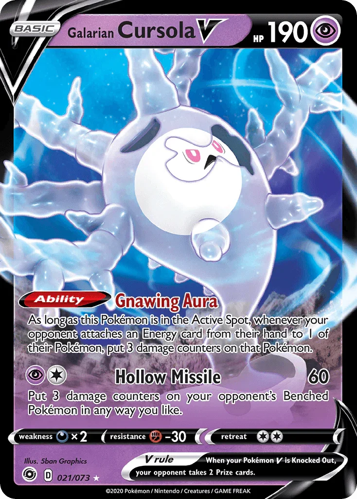 Galarian Cursola V (021/073) – Sword & Shield: Champion's Path – Buy Now