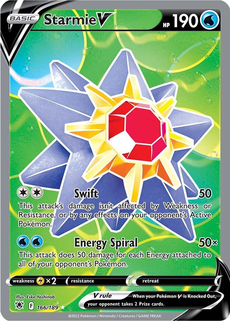 Starmie V (166/189) – Sword & Shield: Astral Radiance | Buy Online
