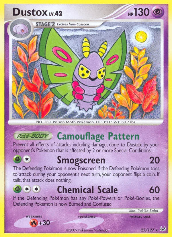 Dustox (25/127) – Platinum: Base Set | Order Now