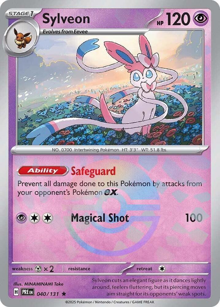 Sylveon (040/131) – Scarlet & Violet: Prismatic Evolutions | Order Now