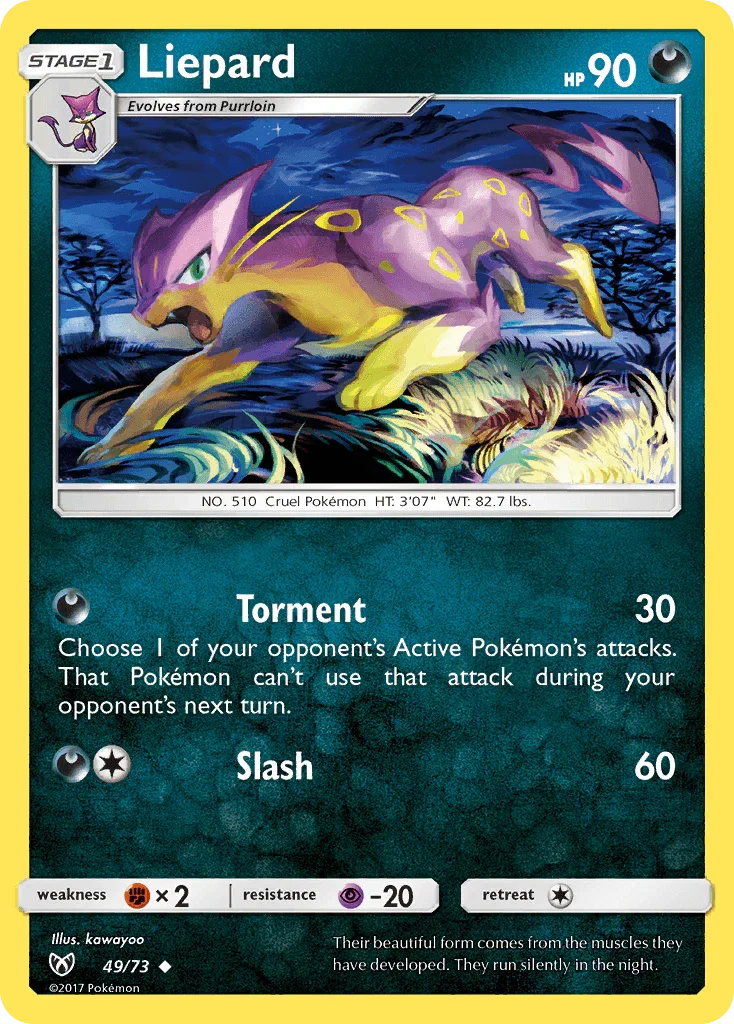 Liepard (49/73) – Sun & Moon: Shining Legends | Order Now