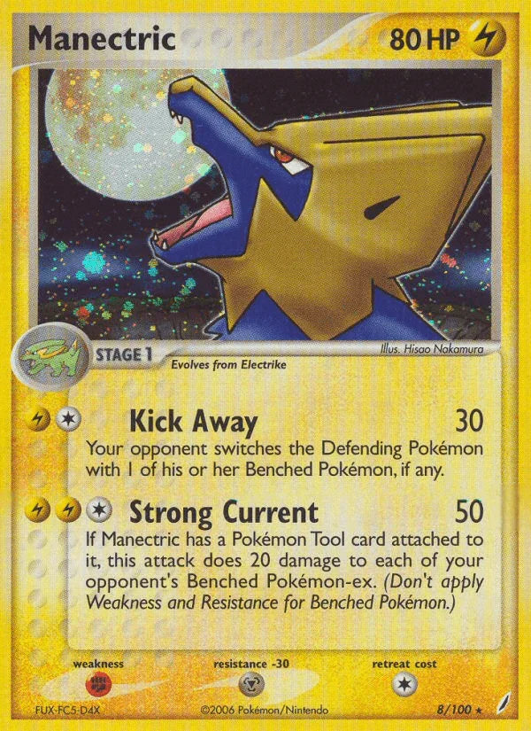 Manectric (8/100) – EX: Crystal Guardians | Buy Online