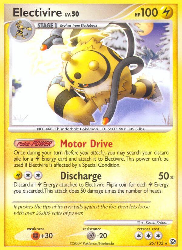 Electivire (25/132) – Diamond & Pearl: Secret Wonders - Authentic Card