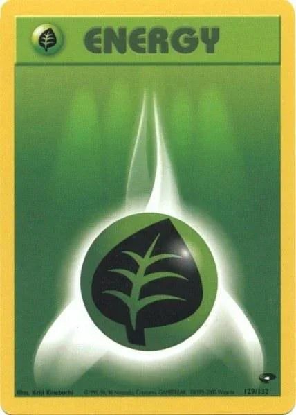 Grass Energy (129/132) – Gym Challenge Unlimited – For Sale