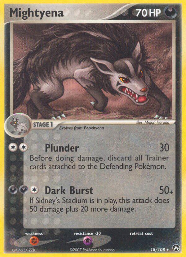 Mightyena (18/108) – EX: Power Keepers – Buy Now