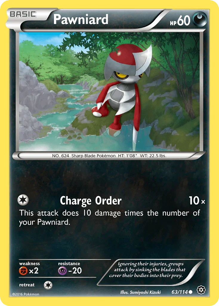 Pawniard (63/114) – XY: Steam Siege - In Stock Now