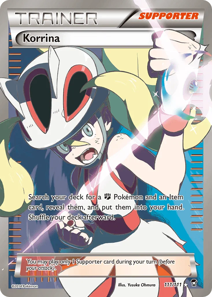 Korrina (111/111) – XY: Furious Fists – Buy Now