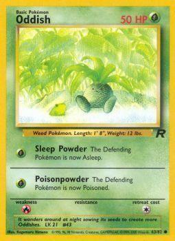 Oddish (63/82) – Team Rocket Unlimited – Buy Now