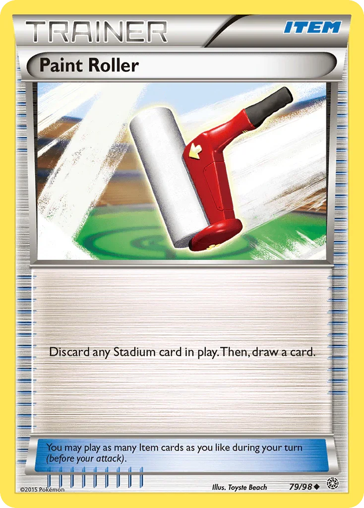 Paint Roller (79/98) – XY: Ancient Origins | Fast Shipping