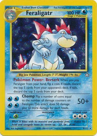 Feraligatr (4/111) – Neo Genesis Unlimited | Order Today