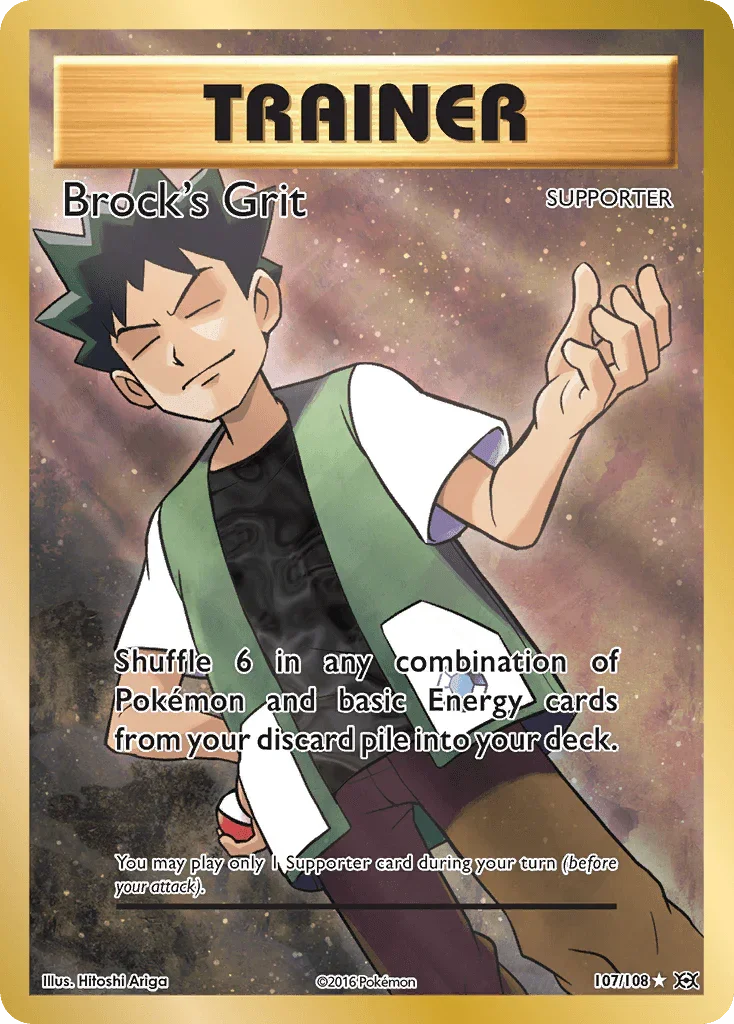 Brock's Grit (107/108) – XY: Evolutions – Buy Now
