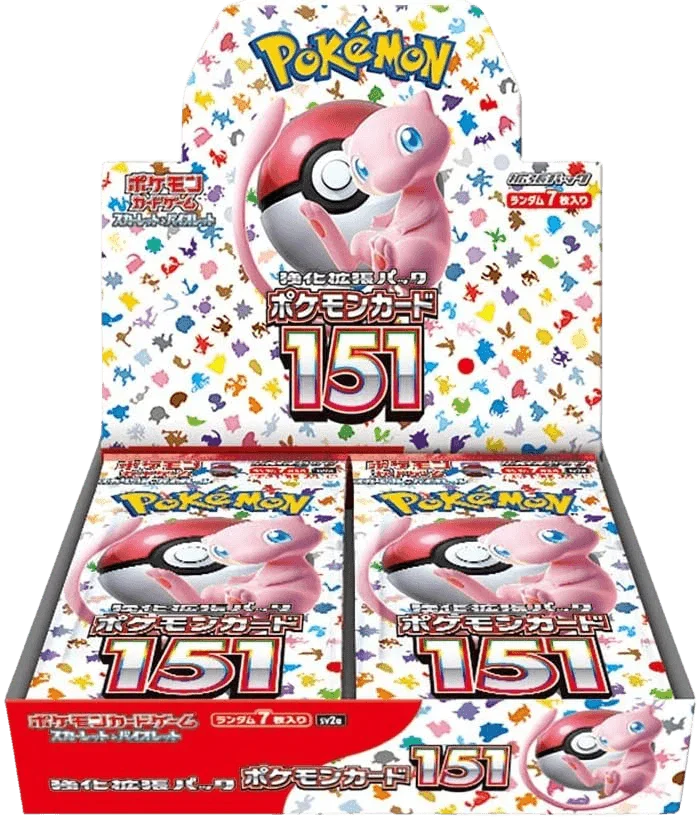 Japanese Pokémon Card 151 - Booster Box | Fast Shipping