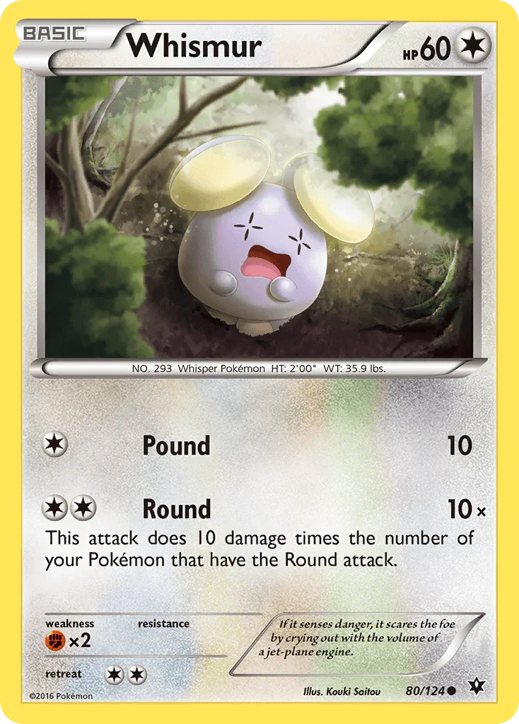 Whismur (80/124) – XY: Fates Collide | Shop Today