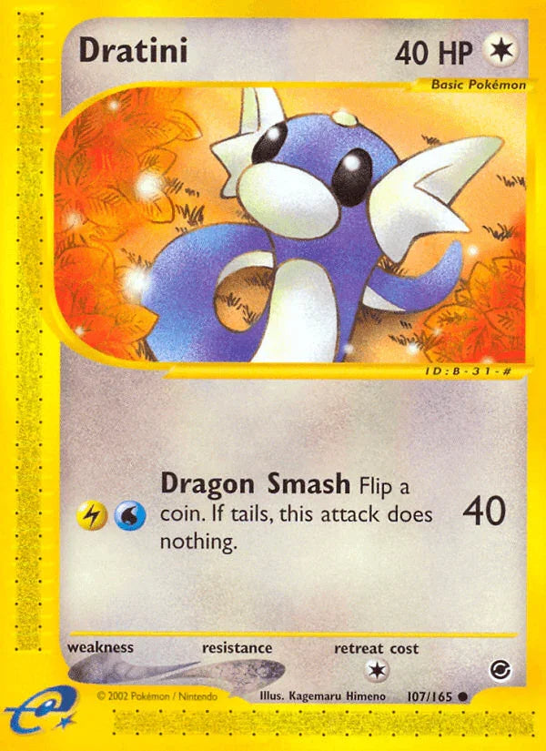 Dratini (107/165) – Expedition: Base Set – For Sale