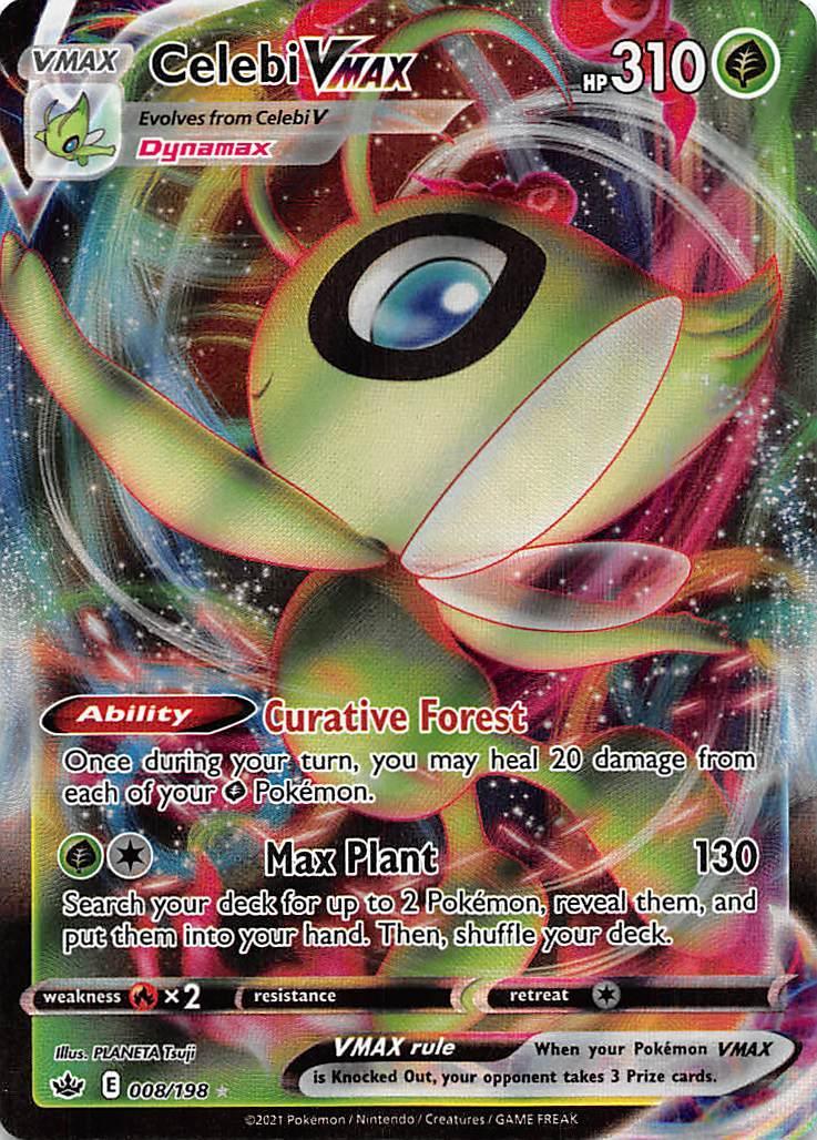 Celebi VMAX (008/198) – Sword & Shield: Chilling Reign | Order Now