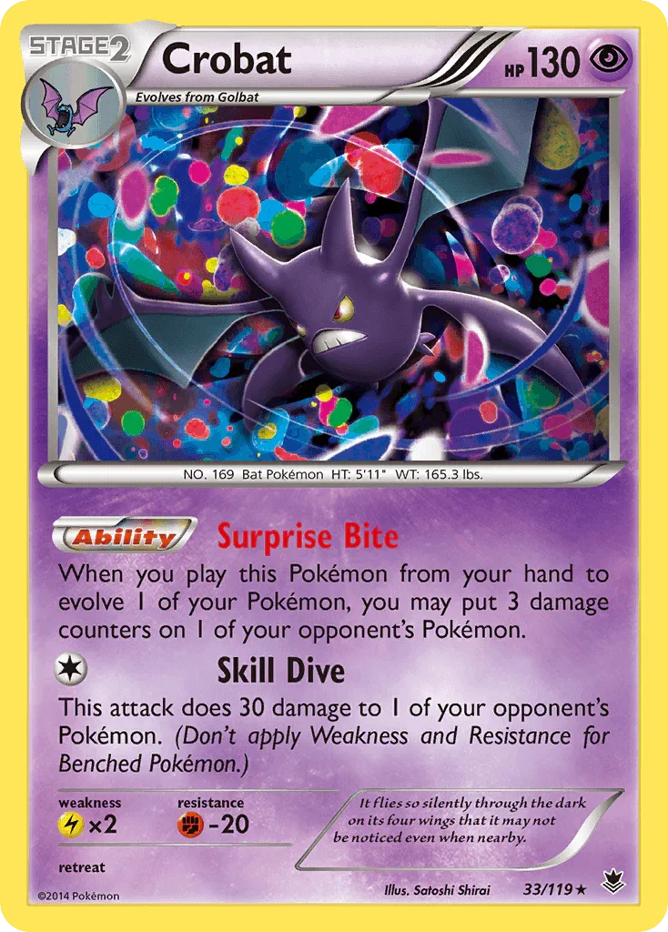 Crobat (33/119) – XY: Phantom Forces | Order Now