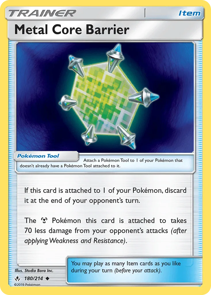 Metal Core Barrier (180/214) – Sun & Moon: Unbroken Bonds | Order Now