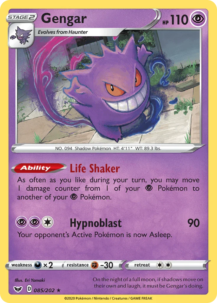 Gengar (085/202) – Sword & Shield: Base Set | Order Today