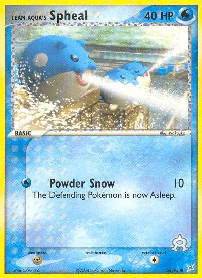 Team Aqua's Spheal (56/95) – EX: Team Magma vs Team Aqua - In Stock Now
