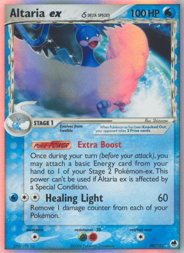 Altaria ex (90/101) – EX: Dragon Frontiers - In Stock Now