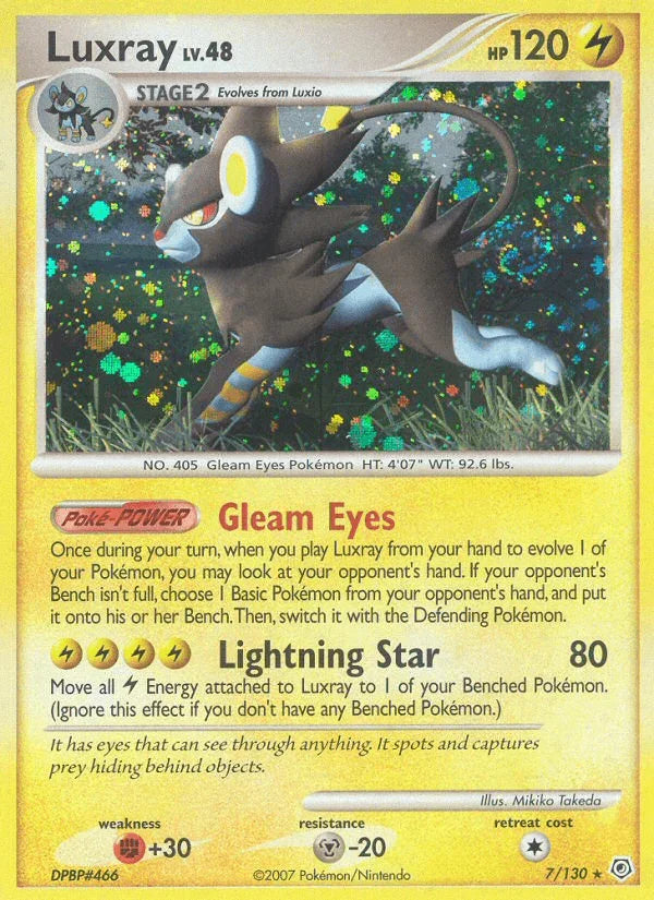 Luxray (7/130) – Diamond & Pearl: Base Set | Shop Today