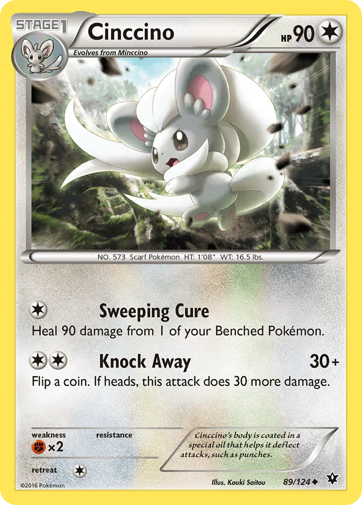 Cinccino (89/124) – XY: Fates Collide | Order Now