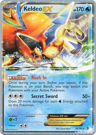 Keldeo EX (49/149) – World Championships 2013 - In Stock Now