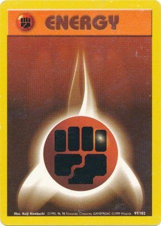 Fighting Energy (97/102) – Base Set Unlimited – For Sale