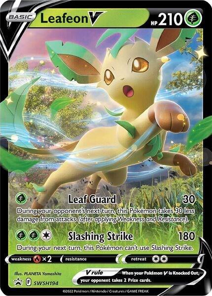 Leafeon V (SWSH194) – Sword & Shield: Black Star Promos | Fast Shipping