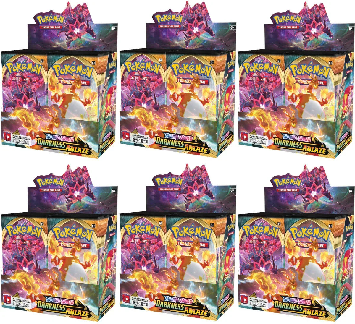 Sword & Shield: Darkness Ablaze - Booster Box Case - In Stock Now