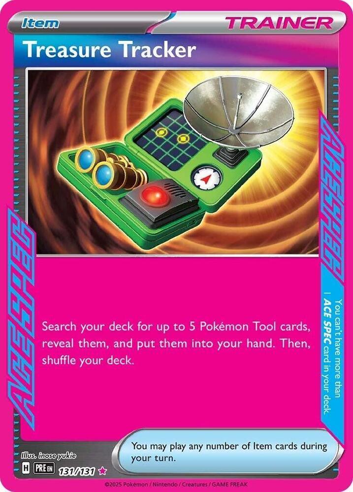 Treasure Tracker (131/131) – Scarlet & Violet: Prismatic Evolutions – For Sale
