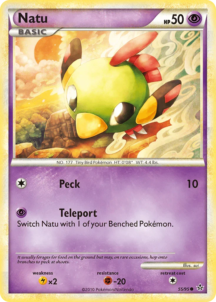 Natu (55/95) – HeartGold & SoulSilver: Unleashed – Buy Now