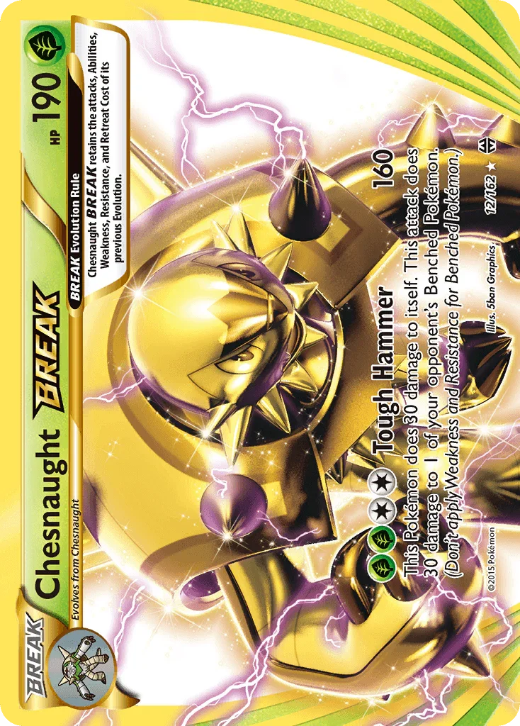Chesnaught BREAK (12/162) – XY: BREAKthrough - In Stock Now
