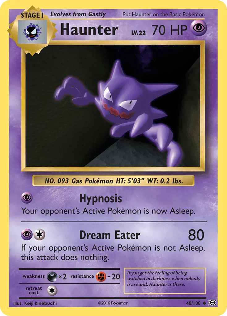 Haunter (48/108) – XY: Evolutions - In Stock Now