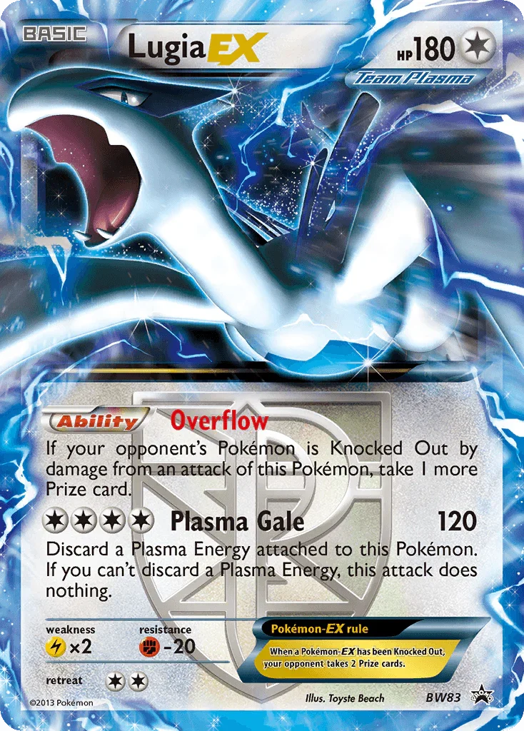 Lugia EX (BW83) – Black & White: Black Star Promos | Order Today