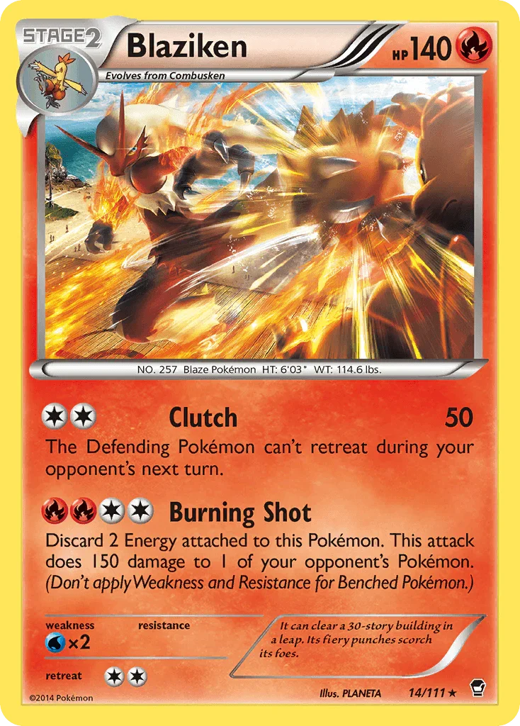 Blaziken (14/111) – XY: Furious Fists | Shop Today