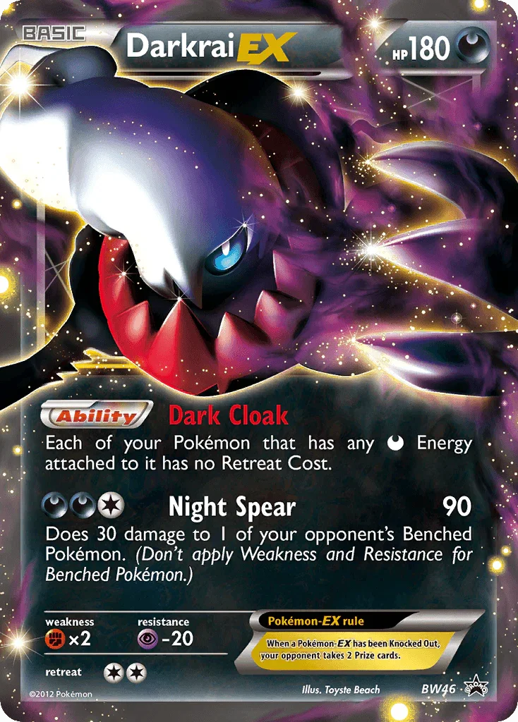 Darkrai EX (BW46) – Black & White: Black Star Promos | Order Today