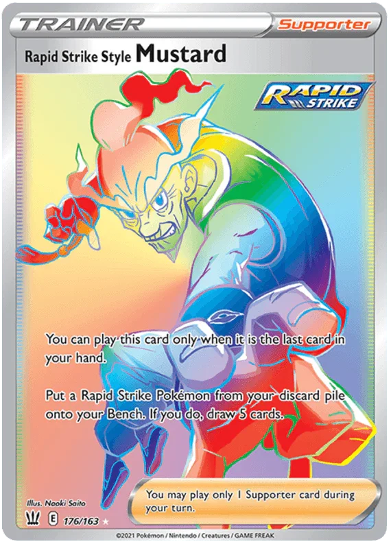 Rapid Strike Style Mustard (176/163) – Sword & Shield: Battle Styles | Order Now