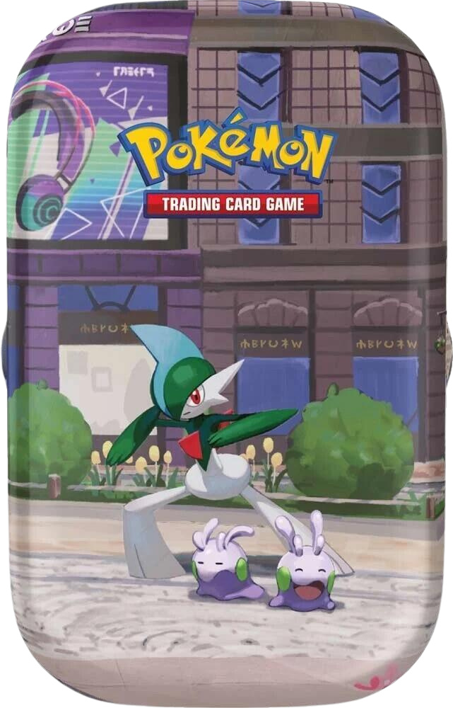 Lumiose City Mini Tin (Gallade & Goomy) – Buy Now