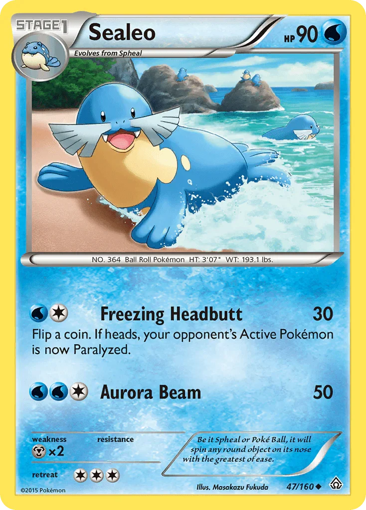 Sealeo (47/160) – XY: Primal Clash - In Stock Now