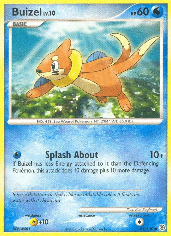 Buizel (72/130) – Diamond & Pearl: Base Set | Buy Online