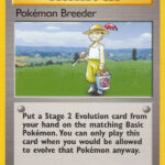 Pokemon Breeder (105/130) – Base Set 2 - Authentic Card