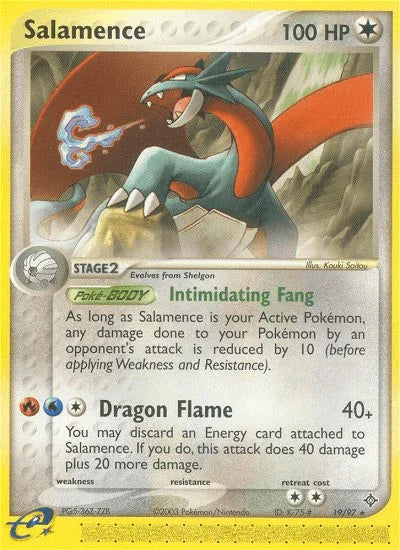 Salamence (19/97) – EX: Dragon - In Stock Now