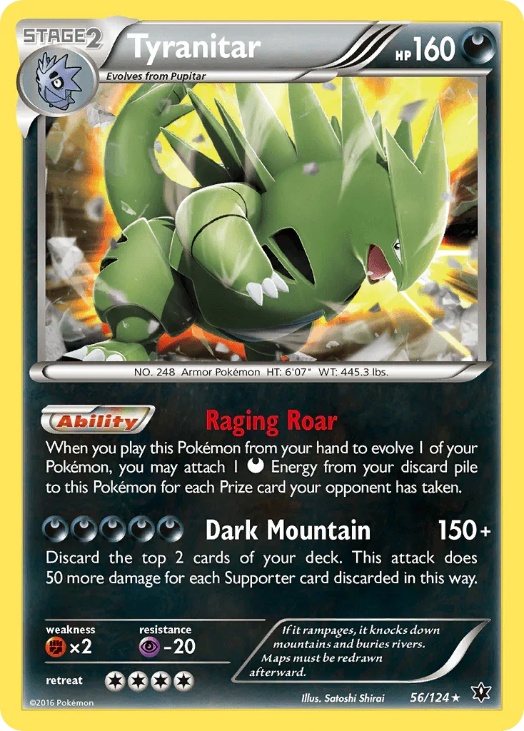 Tyranitar (56/124) – XY: Fates Collide – For Sale