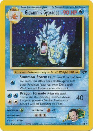 Giovanni's Gyarados (5/132) – Gym Challenge Unlimited | Fast Shipping