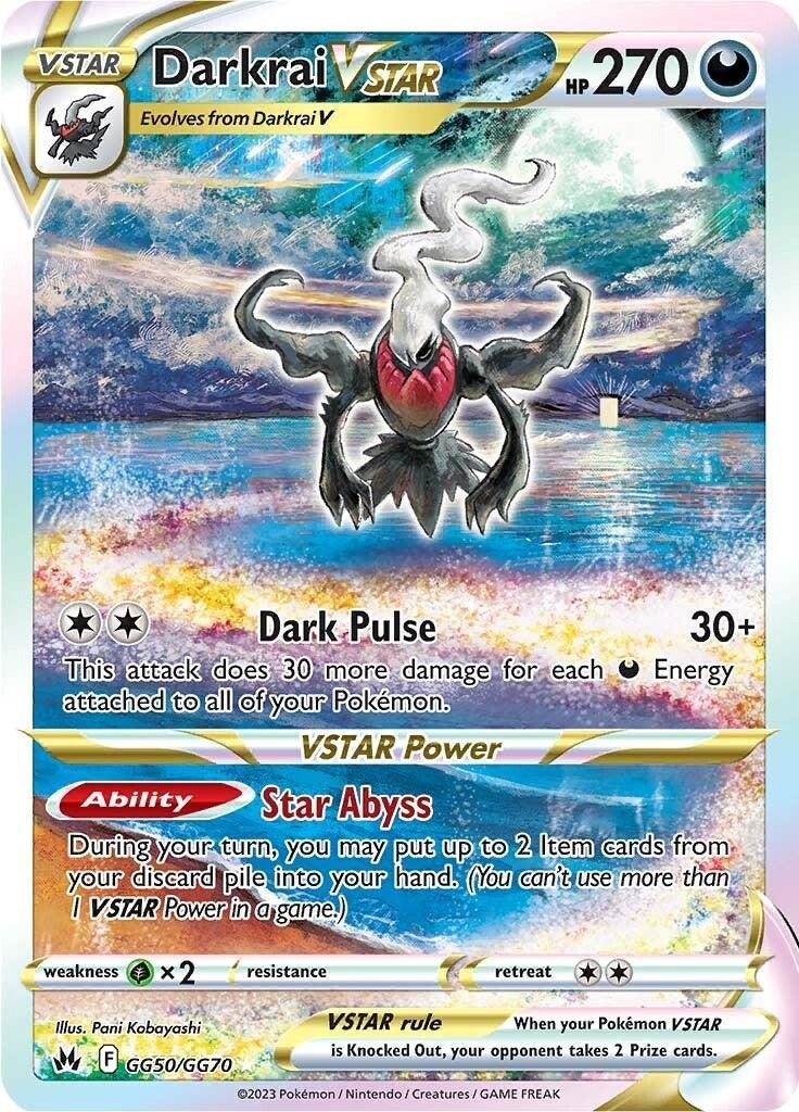 Darkrai VSTAR (GG50/GG70) – Sword & Shield: Crown Zenith – Buy Now